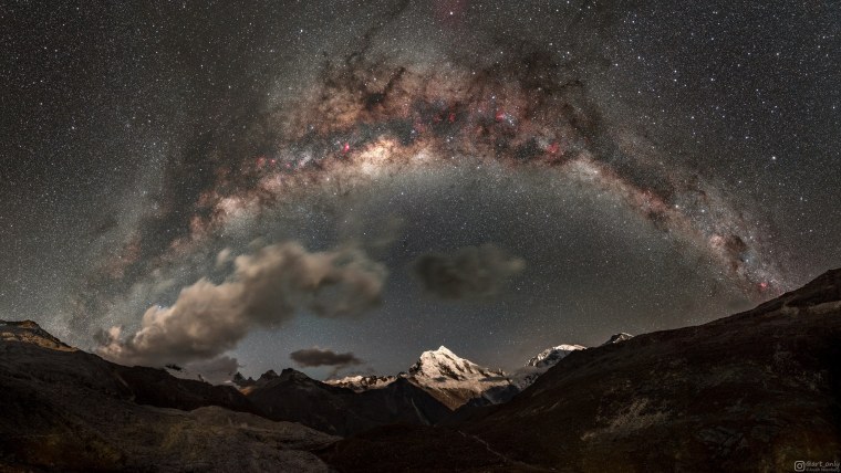 Галактика Млечный путь 4к