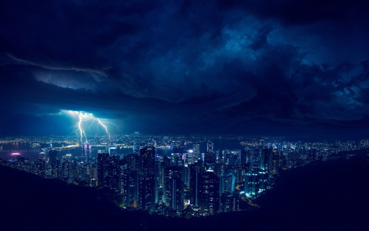 Ночь над городом