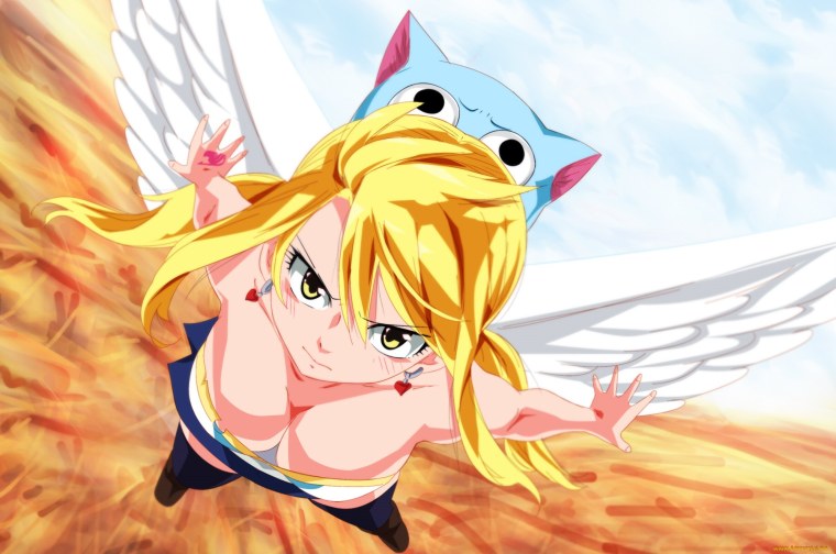 Фейри Тейл аниме кошки