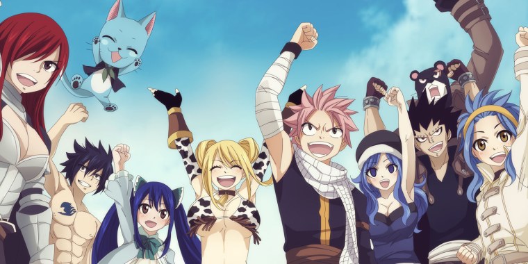 Хвост феи арт команда Нацу