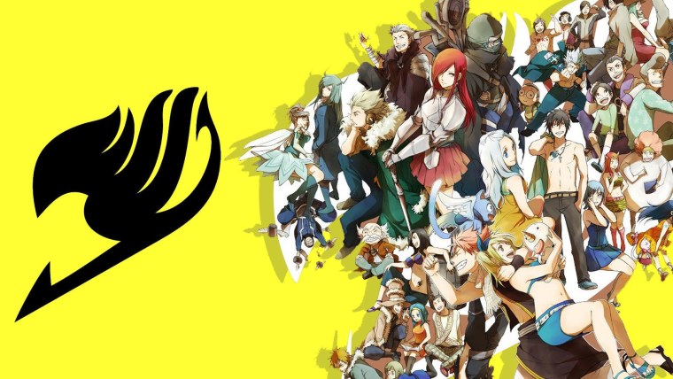 Хвост феи обои на рабочий стол