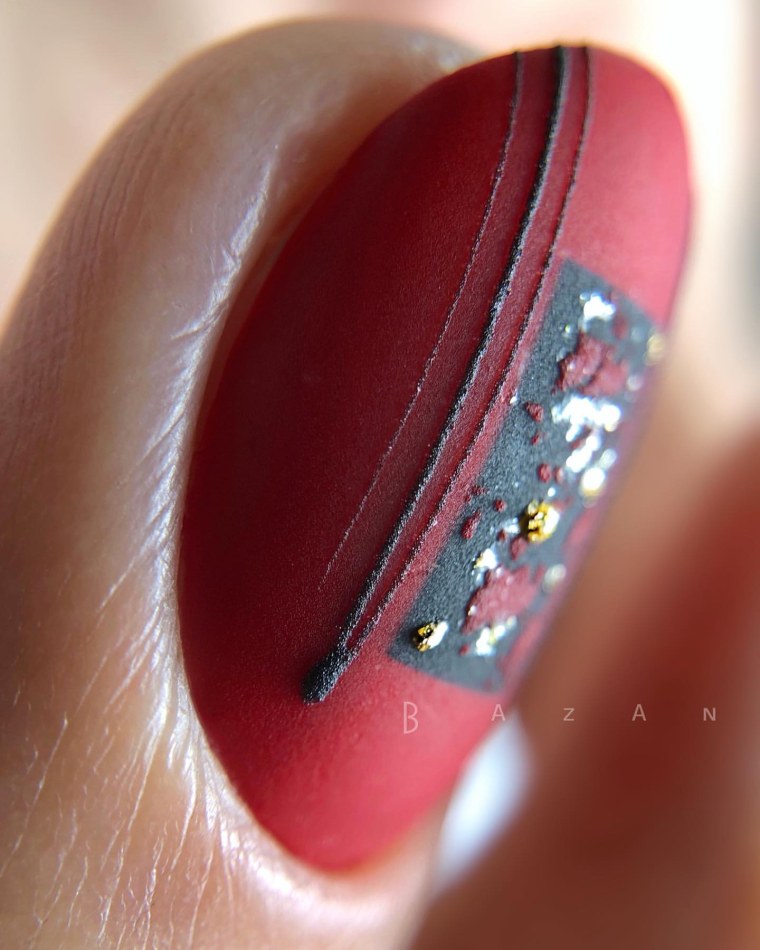 Макро фото ногтей