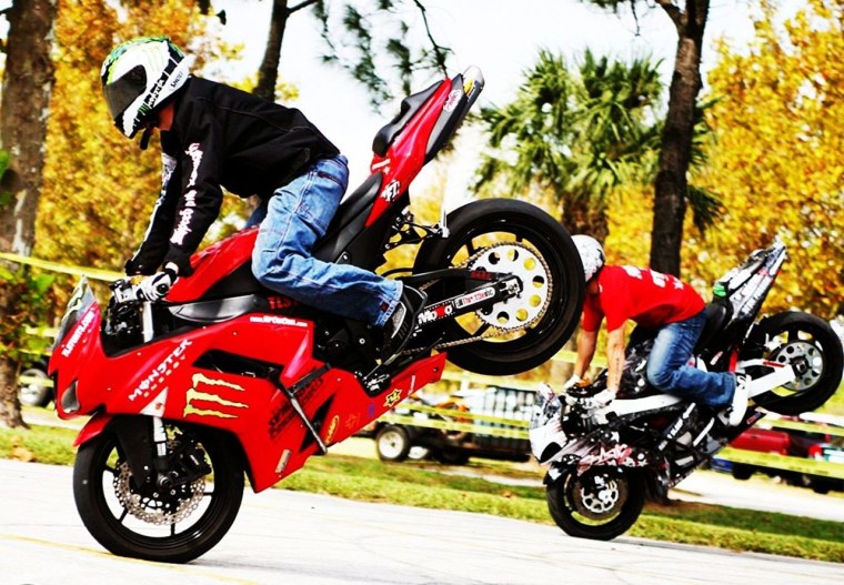 Стрит байк для станта