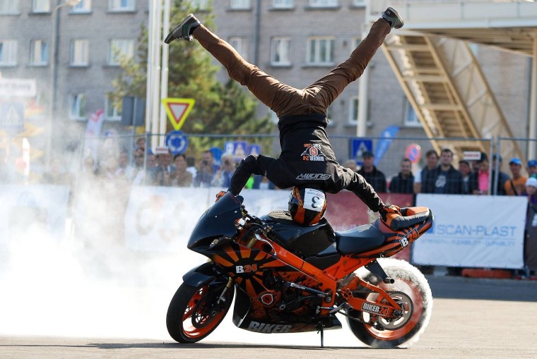 Стантрайдинг СПБ Stunt girl