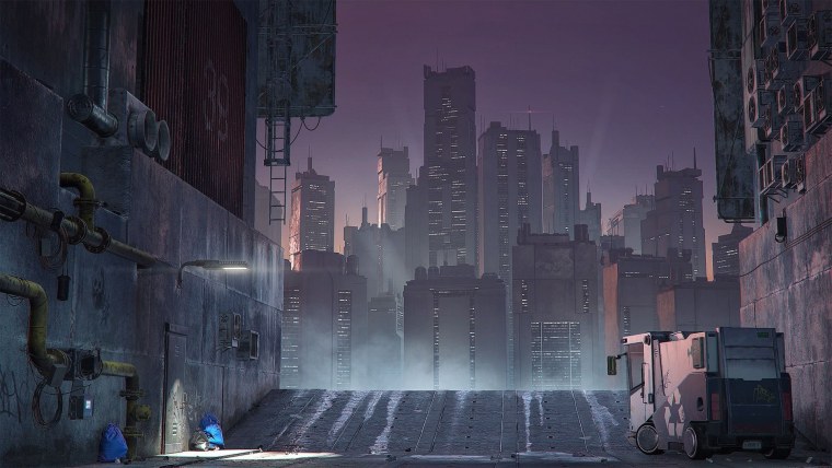 Сансет киберпанк