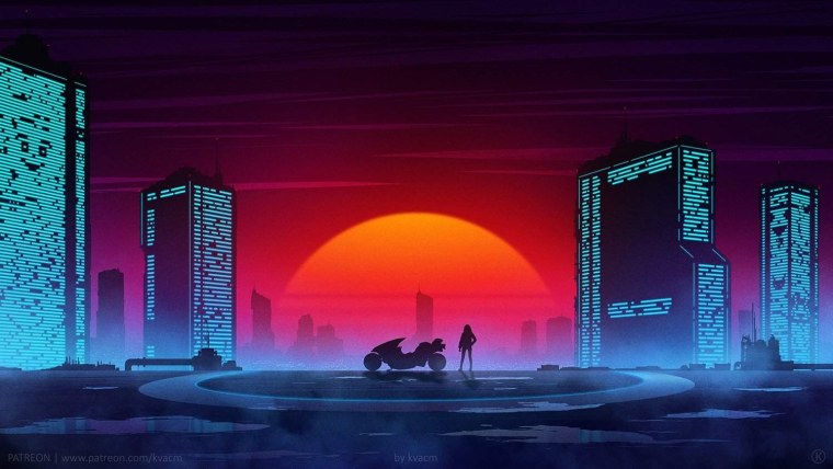 Cyberpunk 2077 ретро