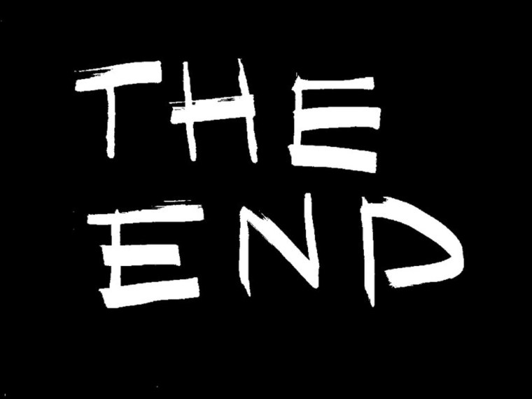 Эстетика чёрного надписи