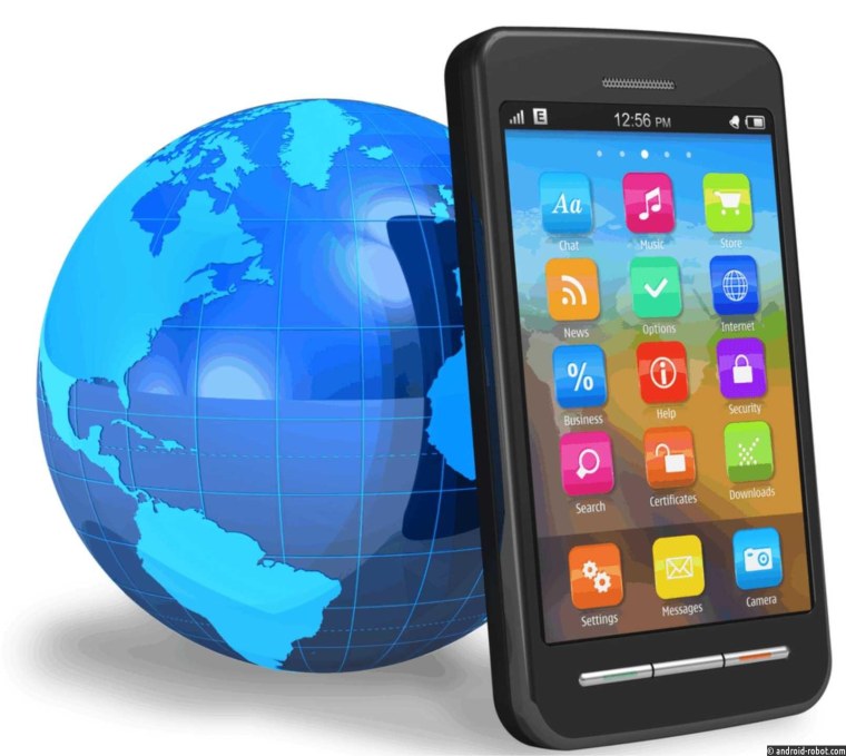 Мобильный интернет на смартфоне