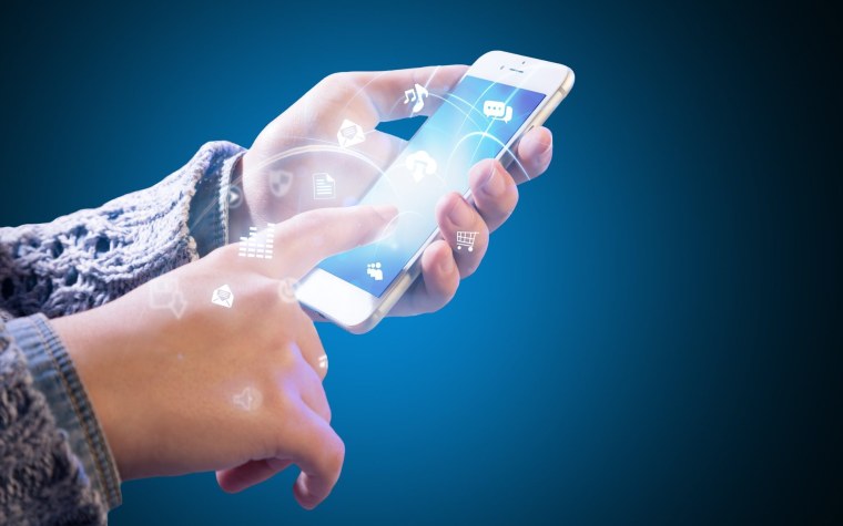 Технологичный смартфон