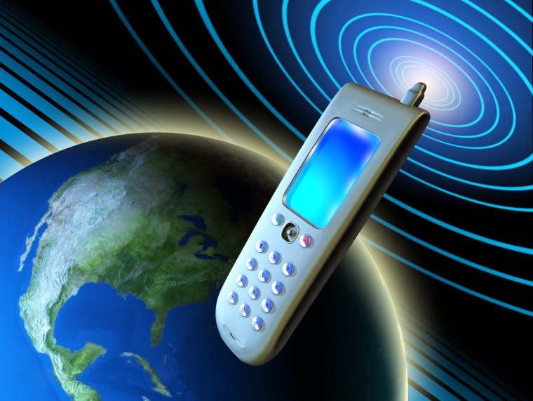 Человек со смартфоном