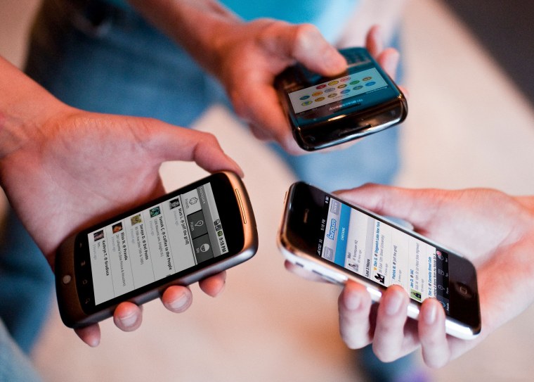 Сотовые телефоны много