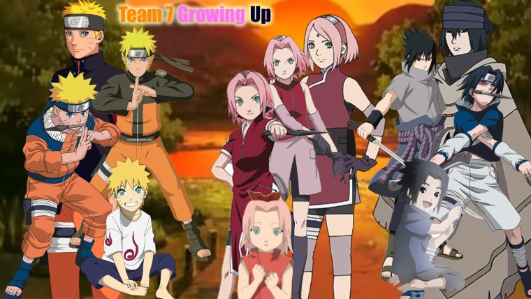 Наруто персонажи команда 7