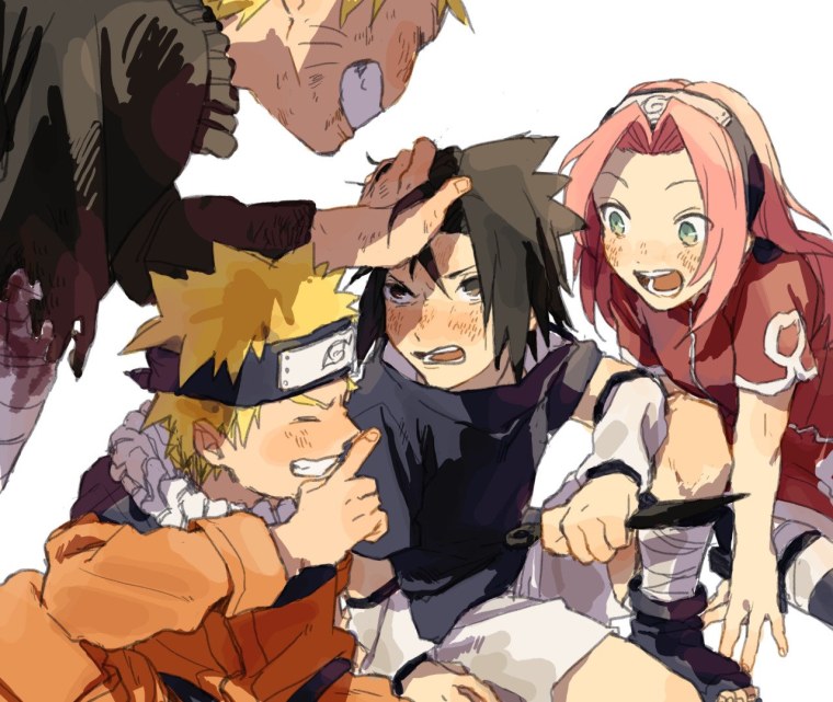 Наруто Узумаки команда номер 7