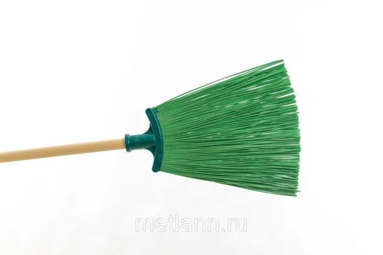 Метла синтетическая плоская "Гном" 275*290мм