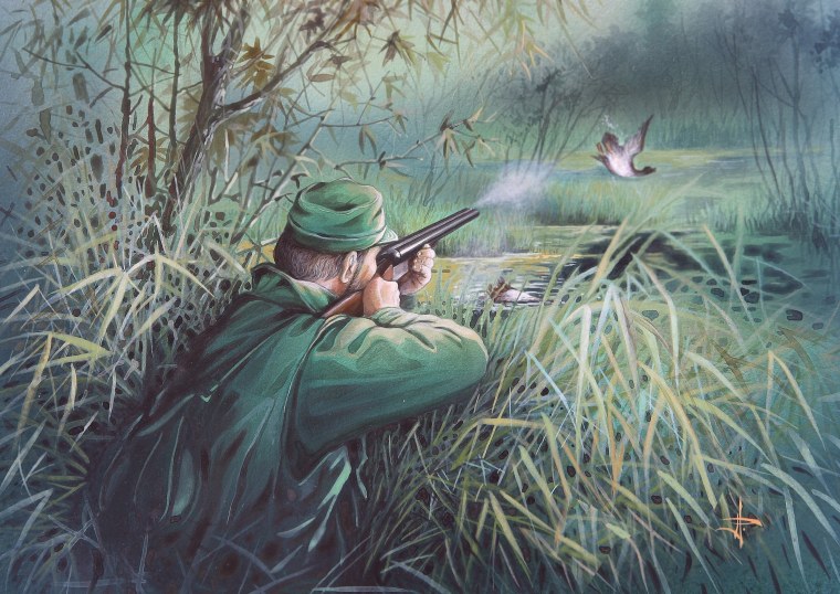 Охота в живописи