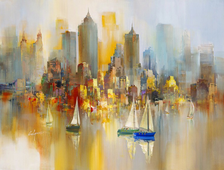 Вилфред Ланг картины маслом