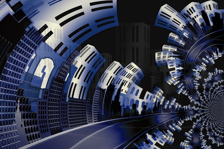 Абстрактный город