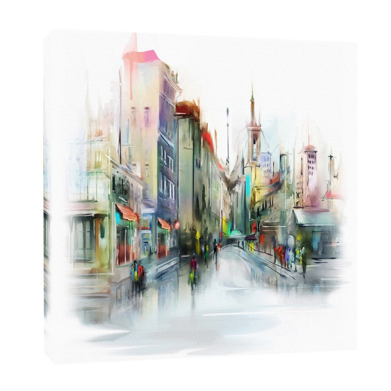 Акварельный город