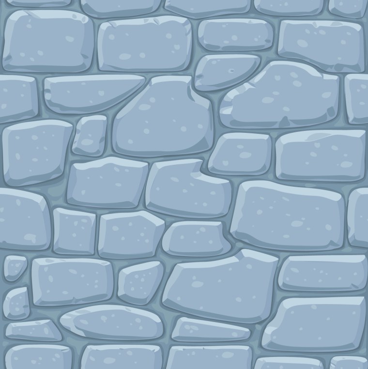 Каменная стена вектор