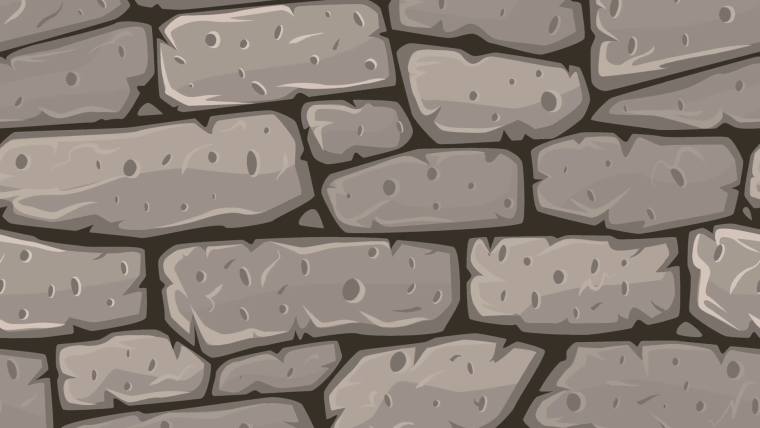 Каменная стена cartoon