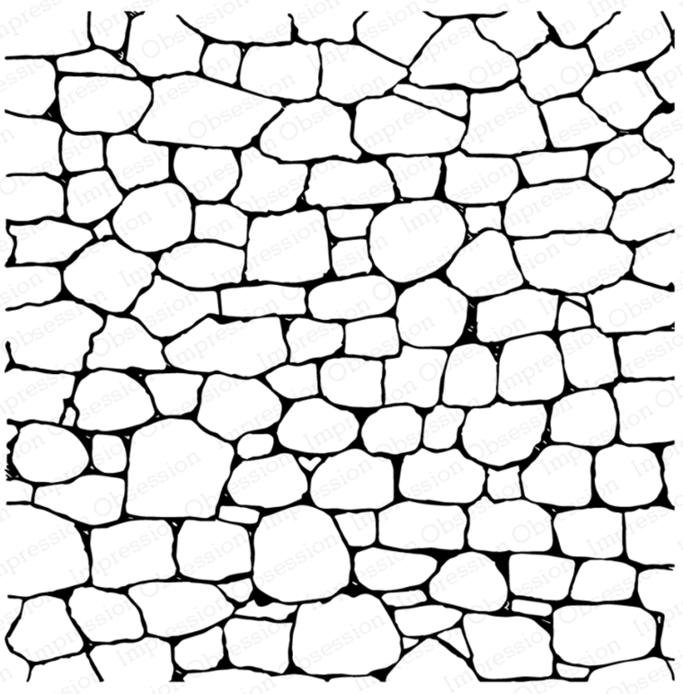 Рисованная каменная стена