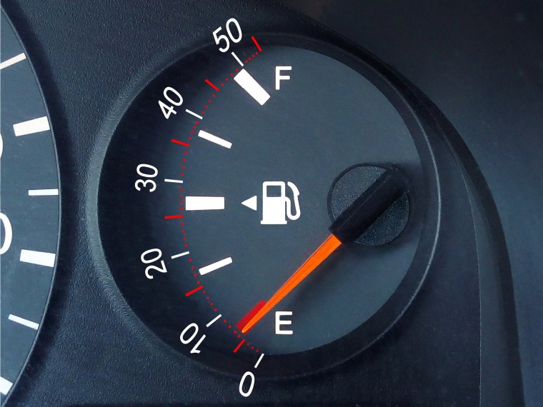 Фабия индикатор топлива