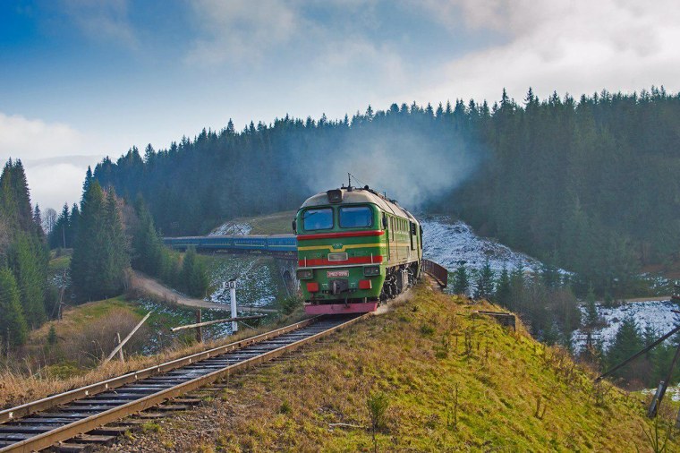 Транссибирская магистраль Новосибирск
