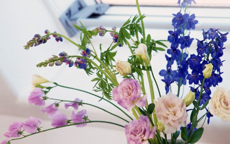 Цветы изящные и нежные