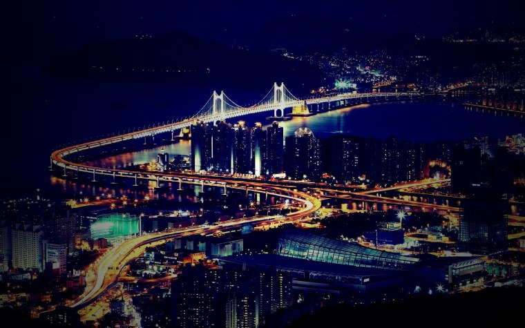 Ночной Сеул Пусан