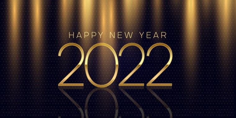 Happy New year 2022 фон