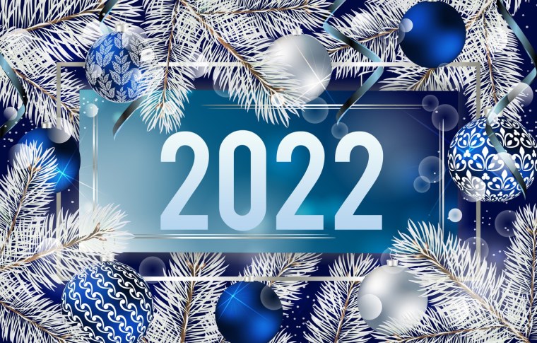 Цифры на новый год 2022