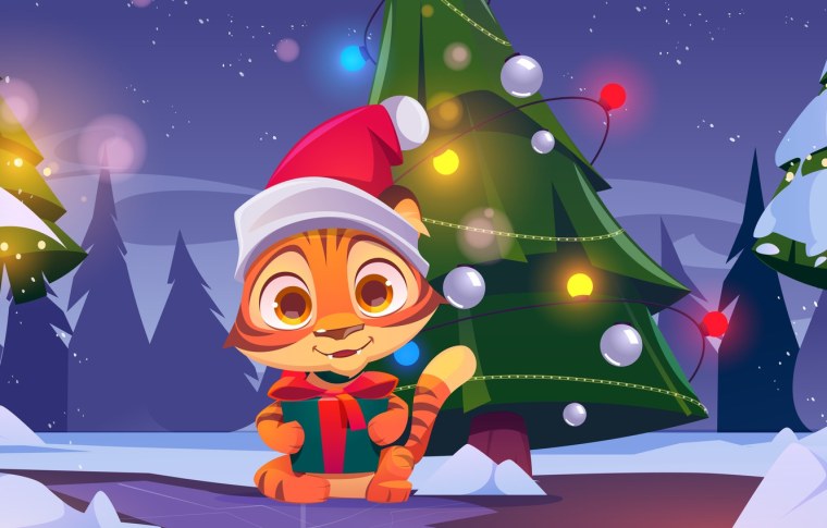 Новогодние обои 2022