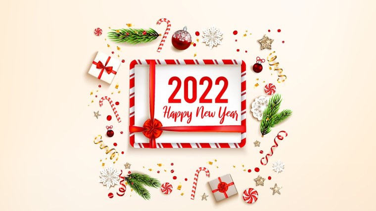 Новогодние обои 2022