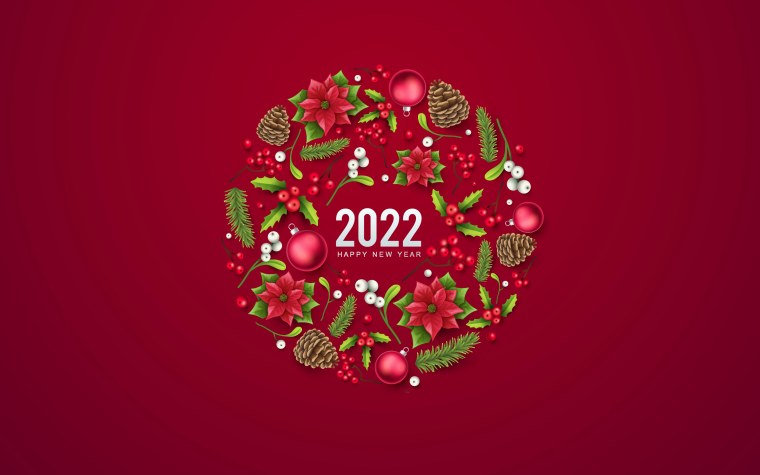 Обои новый год 2022