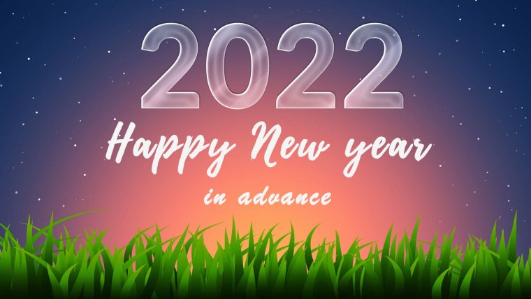 Happy New year 2022 открытки