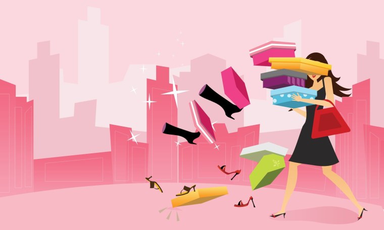 Фон для магазина одежды