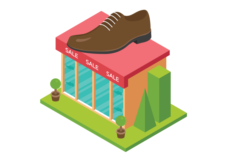 Обувной магазин для детей