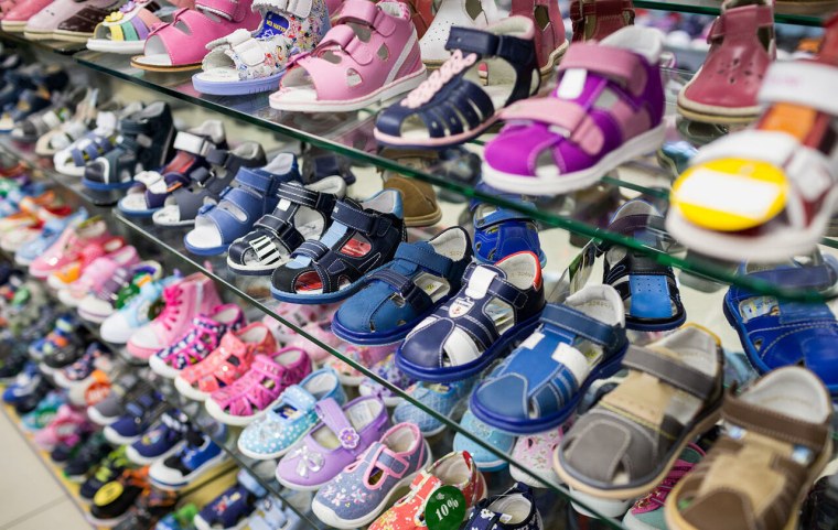 Ассортимент обуви