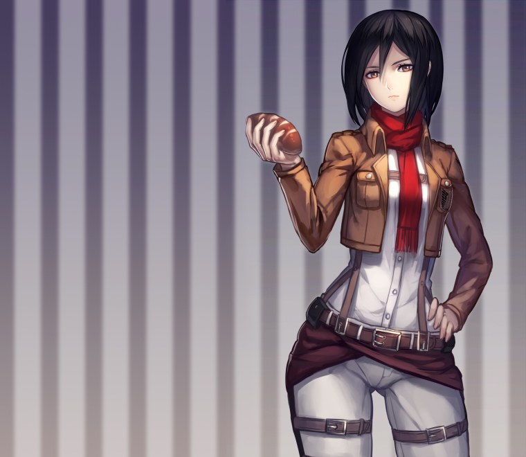 Рост персонажей атаки титанов