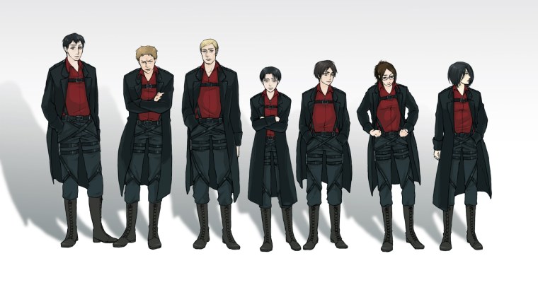 Микаса Аккерман в полный рост