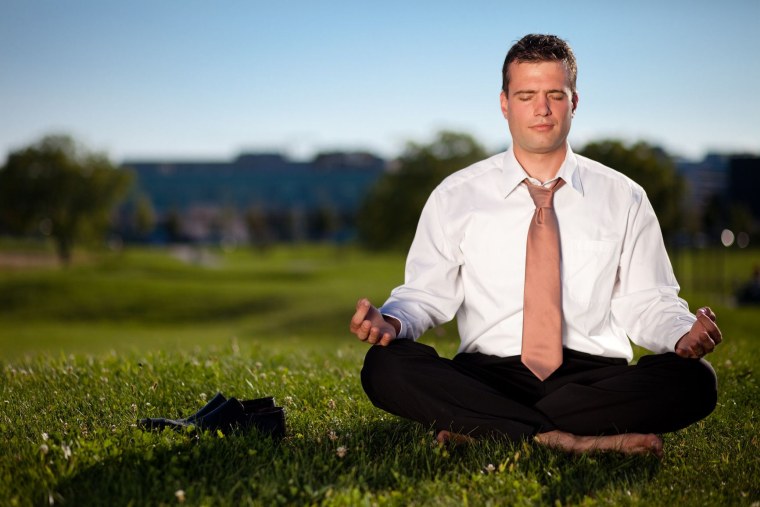 Медитация мужчина
