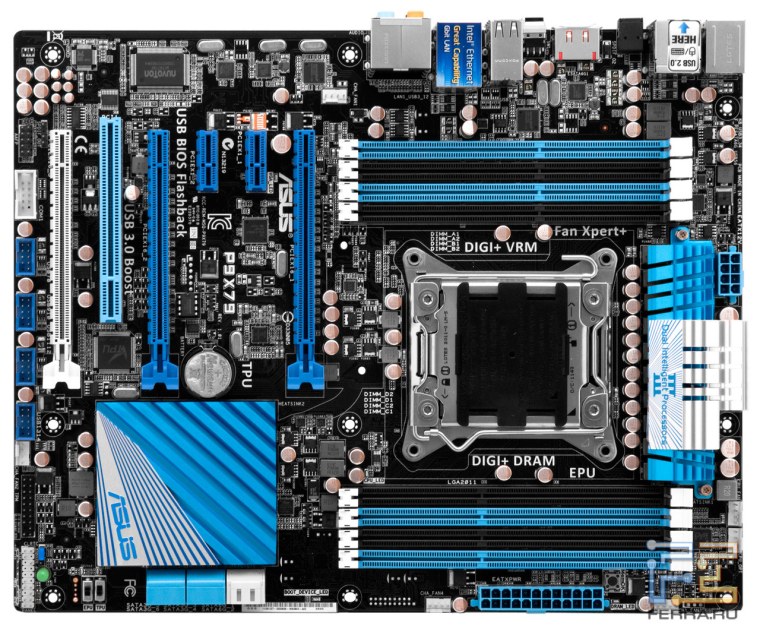 Материнская плата ASUS p9x79 WS схема
