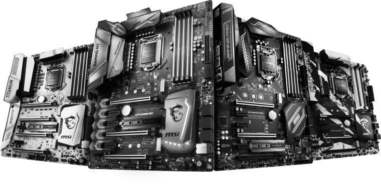 Материнская плата на прозрачном фоне