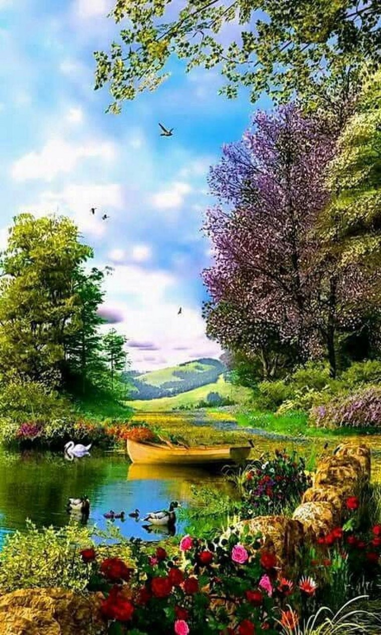 Горное озеро