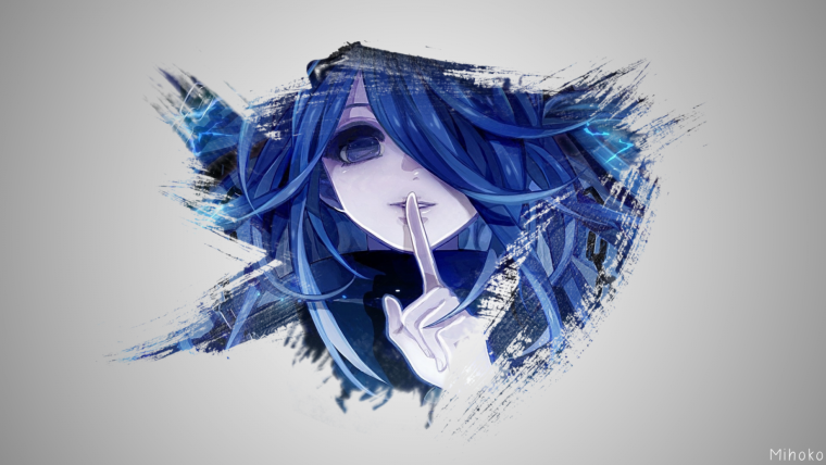Аниме в синем стиле