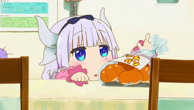 Канна дракон горничная Кобаяши скрины