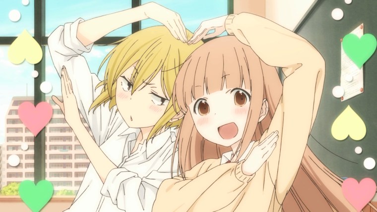 Танака и Шираиши поцелуй