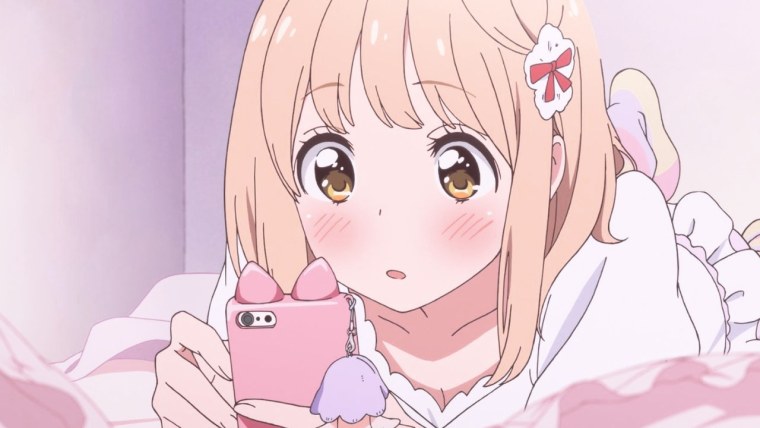 Воздушный поцелуй аниме