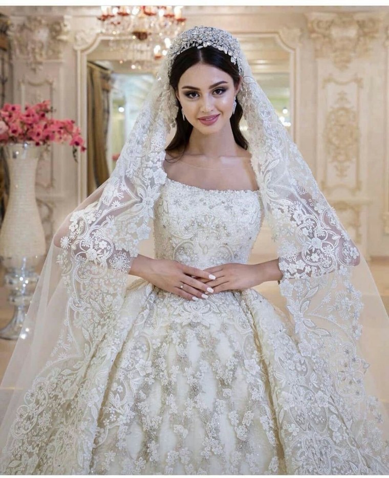 Келин либоси фата