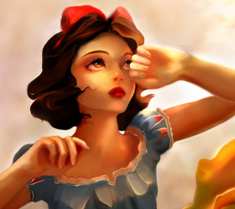 Красивые мультяшные девочки